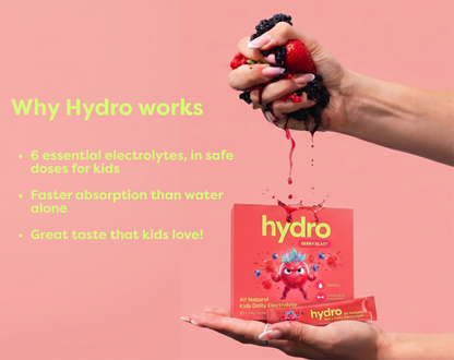 Hydro Kids Electrolytes - Berry Blast (20 Sachets)
